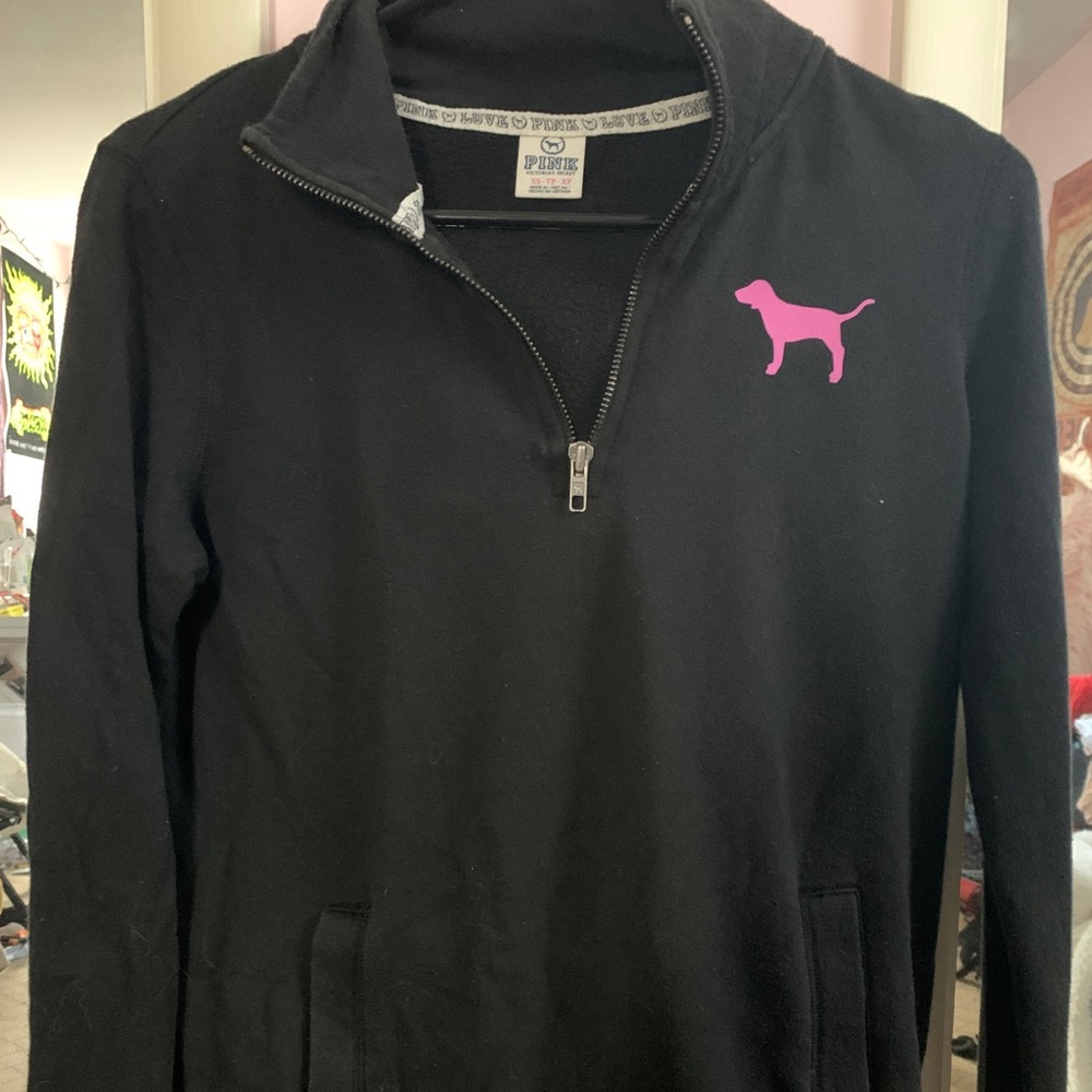Victoria Secret Quarter Zip Hoodie